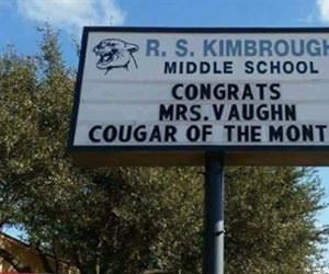cougar of the month