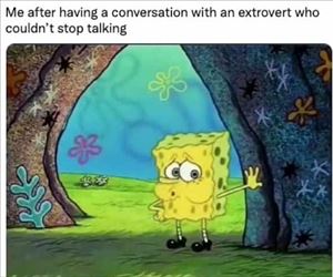 could not stop talking