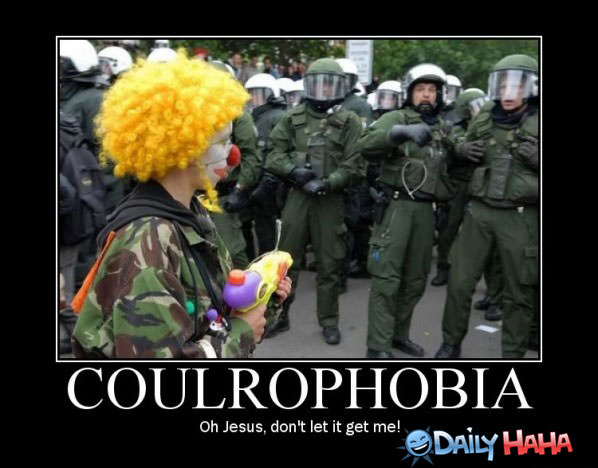 Coulrophobia funny picture