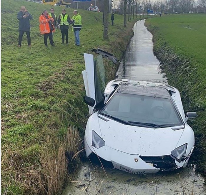 crashed your lambo