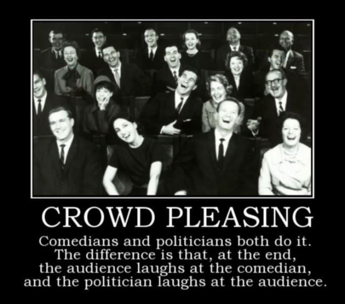 crowd pleasing funny picture