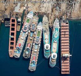 cruise ship cemetery