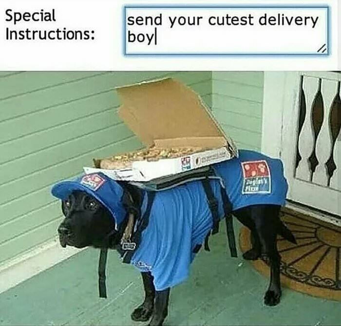cutest delivery boy ... 2