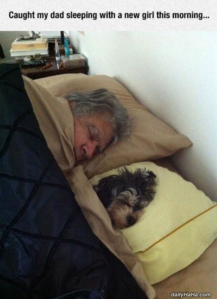 dad and my new girl funny picture