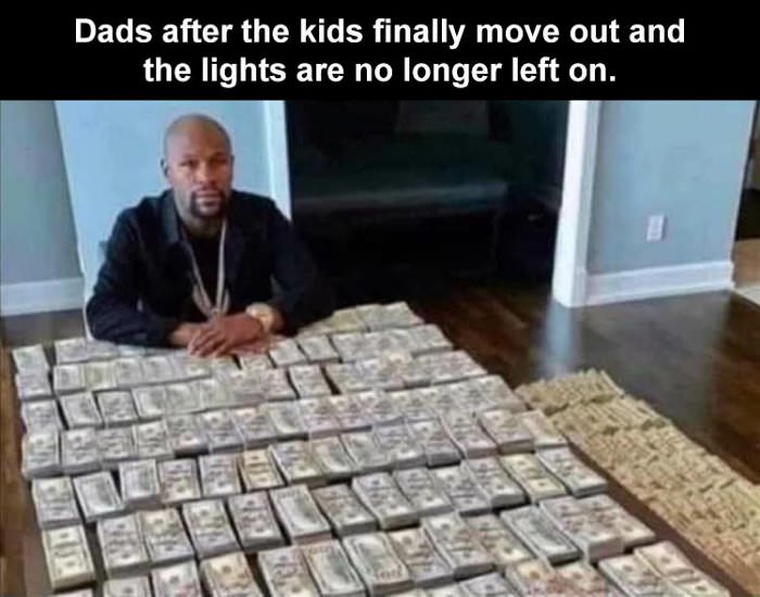 dads after the kids move out