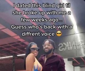 dated this blind girl