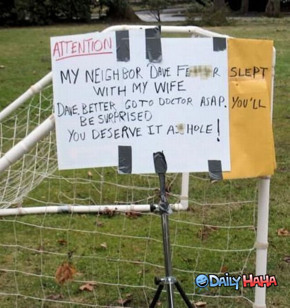 Dave The Neighbor funny picture