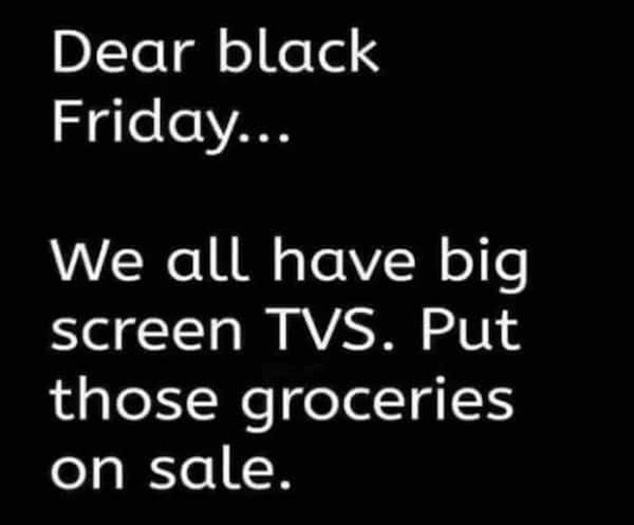 dear black friday