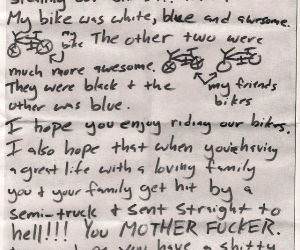 Dear Fellow Bike Riders funny picture