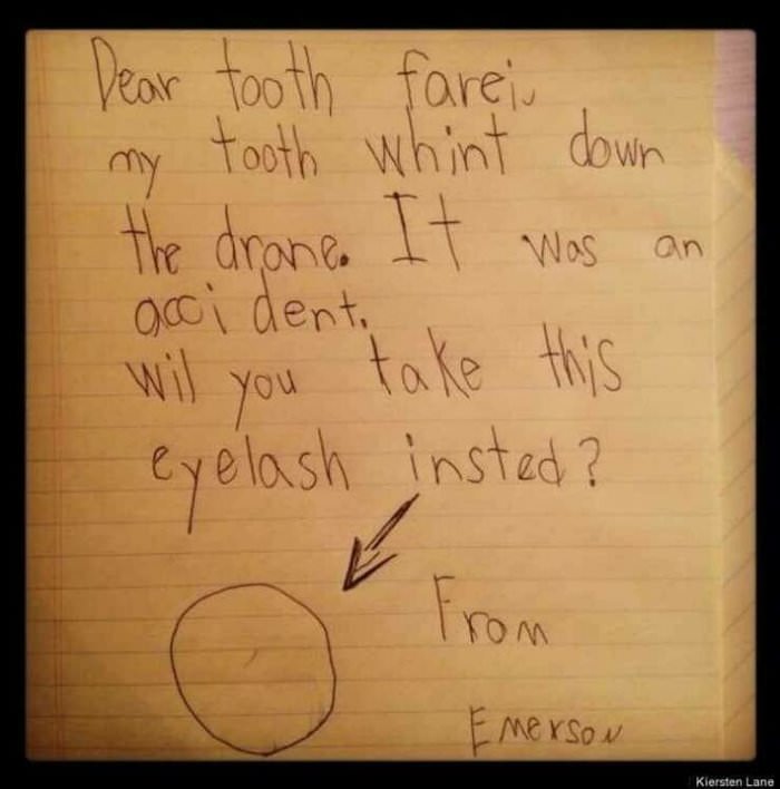 dear tooth fairy ... 2