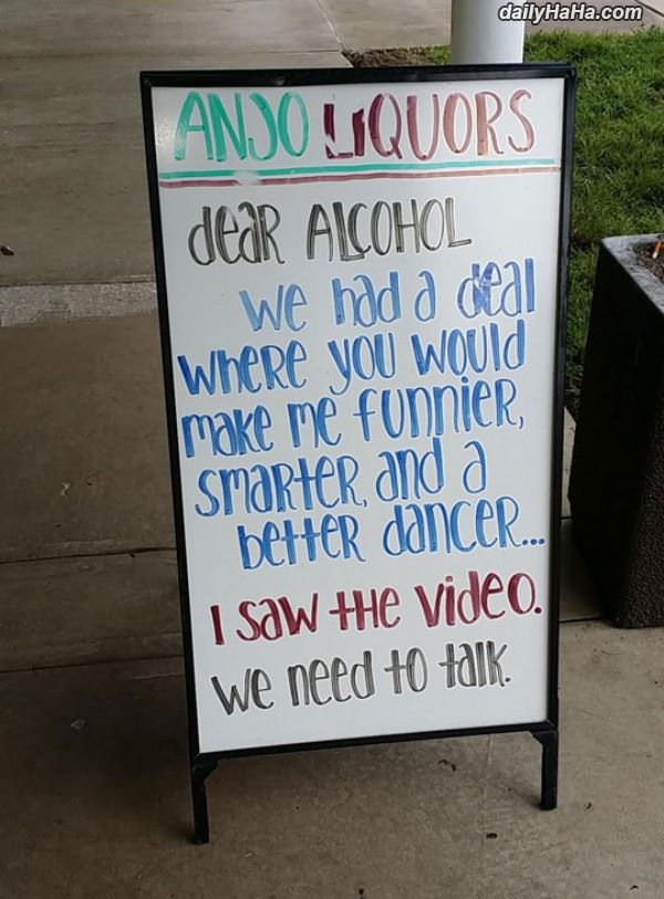 dear alcohol funny picture