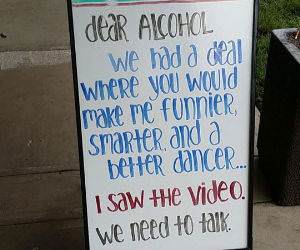 dear alcohol funny picture
