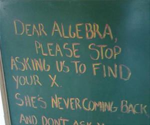 dear algebra funny picture