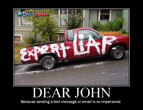 Dear John Funny Picture