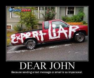 Dear John Funny Picture