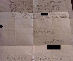 dear tooth fairy funny picture