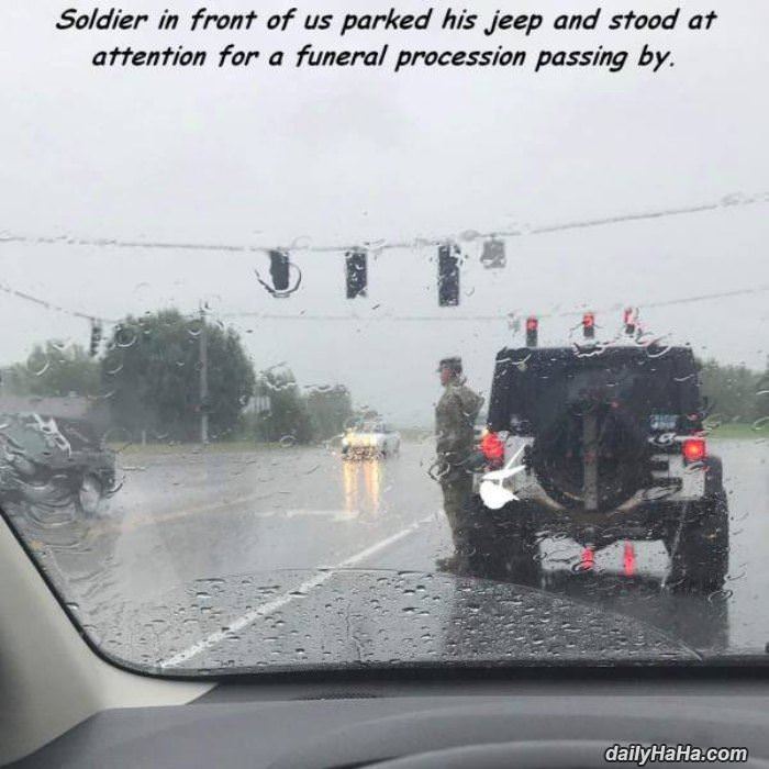 dedicated soldier funny picture
