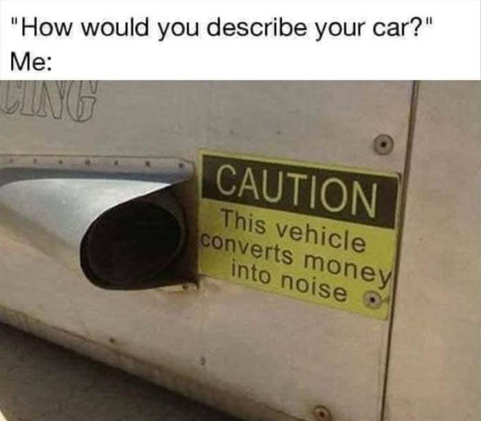 describe your car