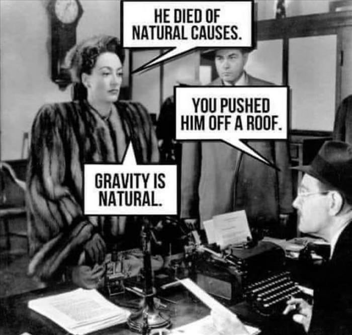 died of natural causes