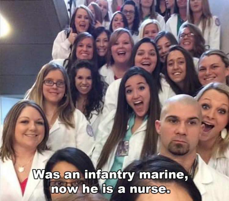 different life as a nurse funny picture
