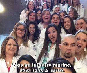 different life as a nurse funny picture