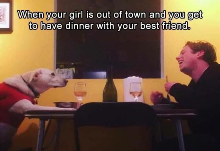 dinner with your best friend