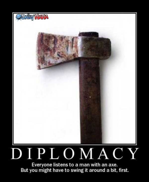 Diplomacy - Funny Picture