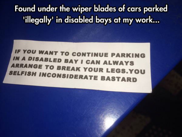 Disabled Parking funny picture