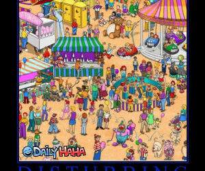 Disturbing Clown Funny Picture