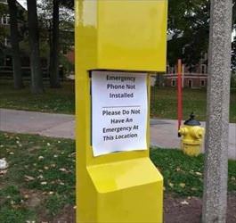 do not have an emergency here