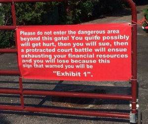 do not enter funny picture