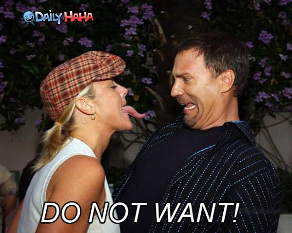 Do Not Want Tongue funny picture
