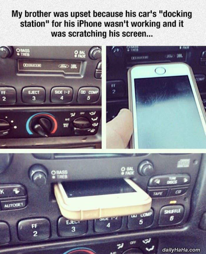 docking station funny picture