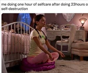 doing some self care