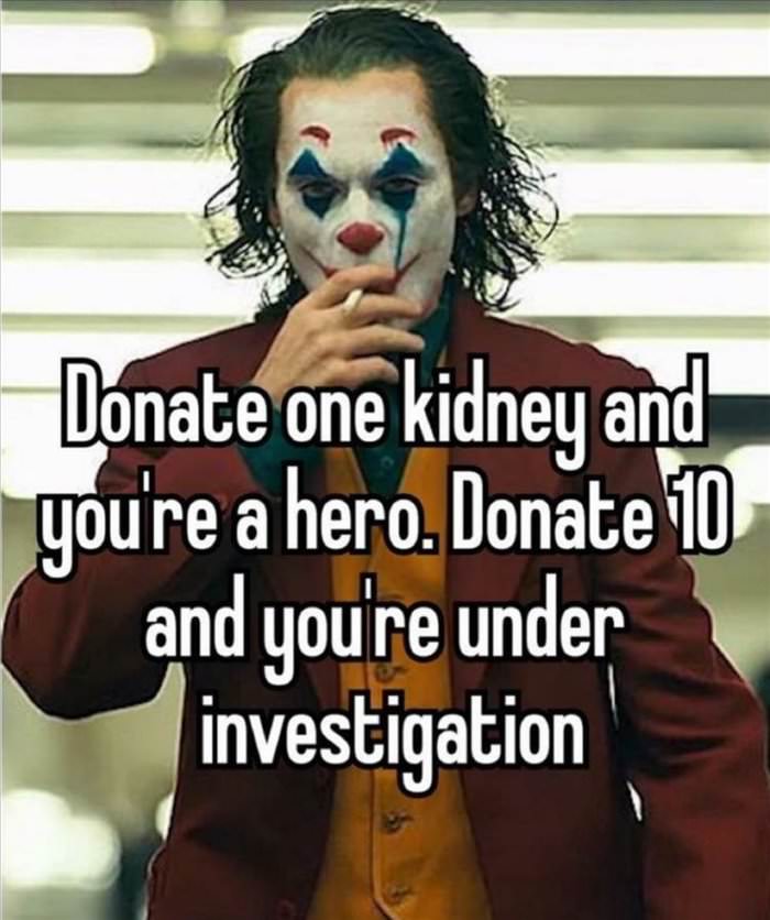 donate 1 kidney