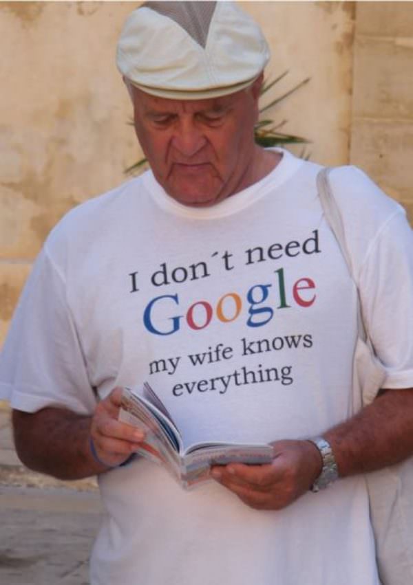 I Dont Need Google funny picture