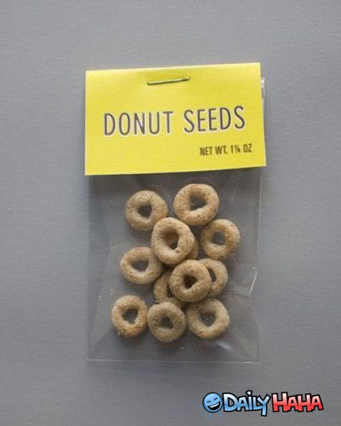 Donut Seeds funny picture