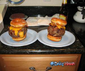 Donut Cheese Burger