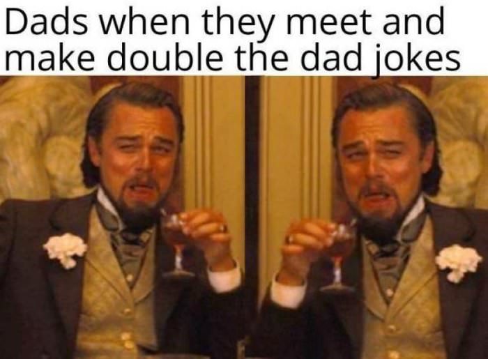 double the dad jokes