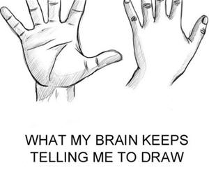 drawing hands funny picture