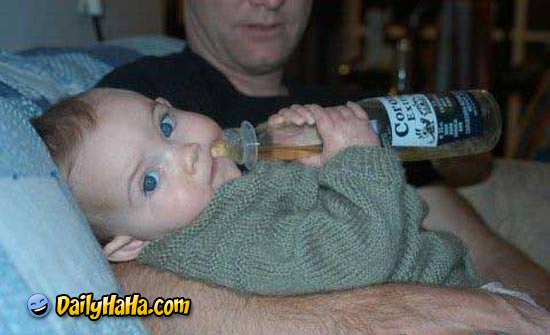 Baby Drinking