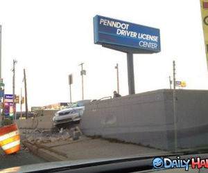 Driver License Center funny picture
