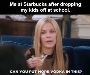 dropping the kids off ... 2