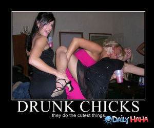Drunk Chicks funny picture