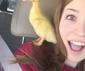 duckface selfie funny picture