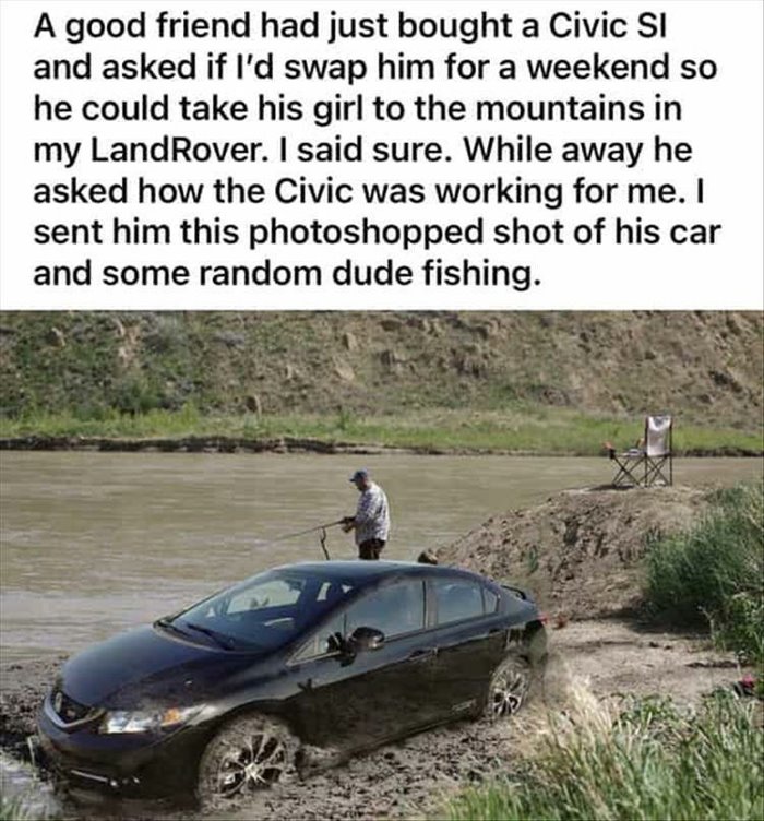 dude fishing