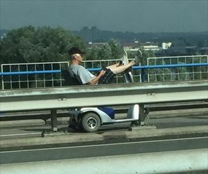 dude is living the high life