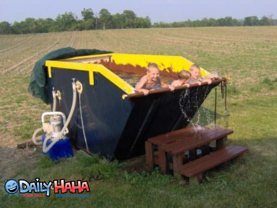 Dumpster pool