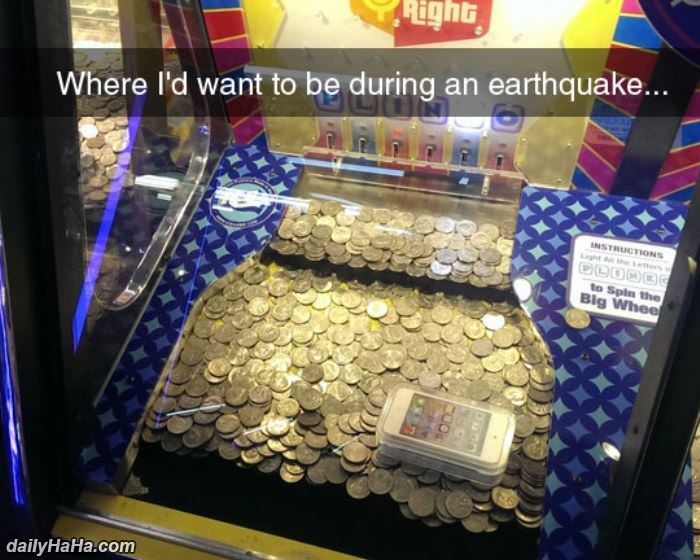 during an earthquake funny picture