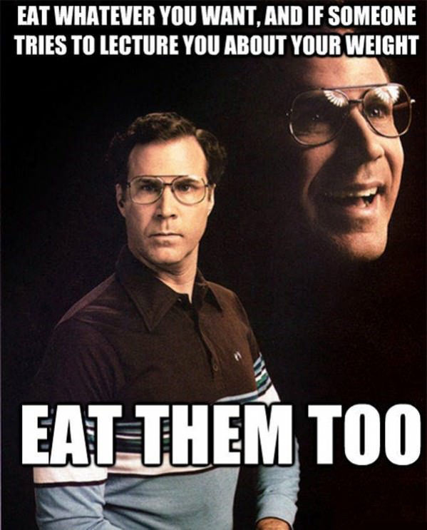Eat What You Want funny picture